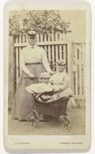 Portrait of a Woman with Two Children