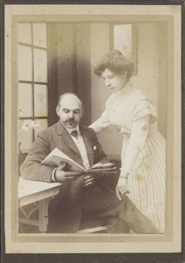 Portrait of Peter Jonkers and Maria Hubertina Jonkers-Tummers