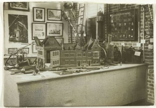 Exhibition Hall of the Fire Museum in Utrecht