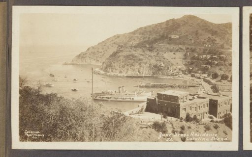 View of a bay at Santa Catalina Island
