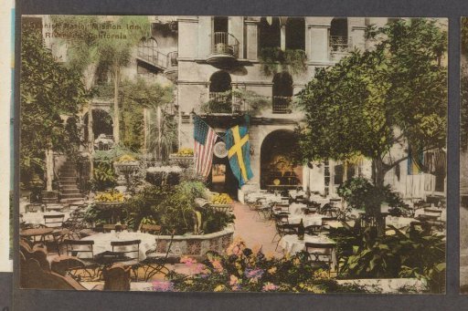 Spanish Patio Mission Inn, Riverside California