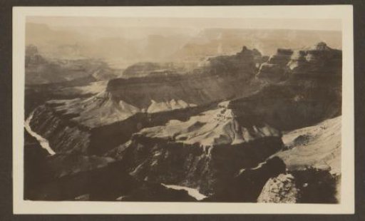 View over the Grand Canyon and the Colorado