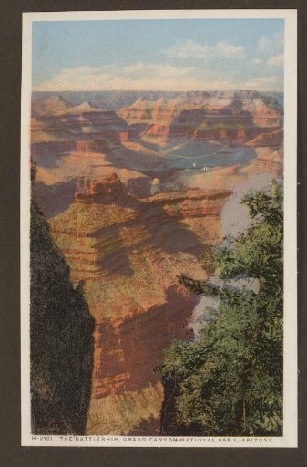 The battleship, Grand Canyon National Park, Arizona