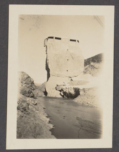 Saint Francis Dam in Los Angeles