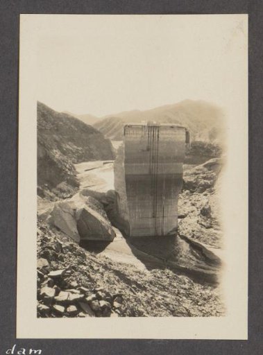 Saint Francis Dam in Los Angeles