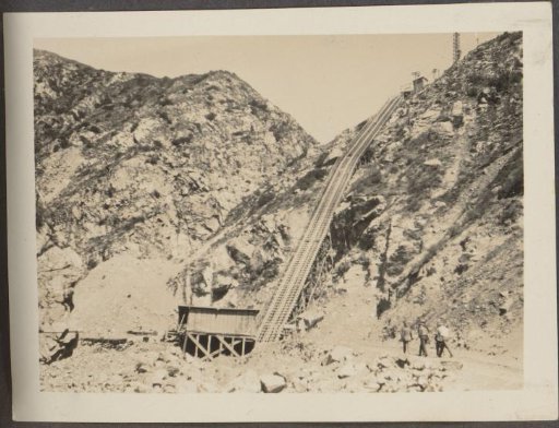 Pacoima Dam Under Construction