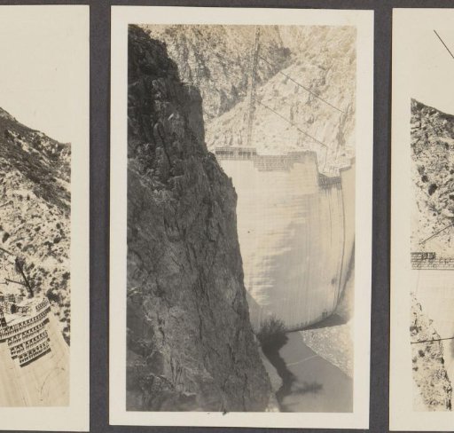 Pacoima Dam under construction