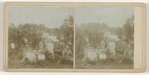 Group portrait of the Kessler family in Homberg