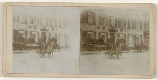 Carriages for the hotel König von Preussen in Kassel