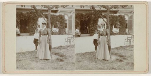 Portrait of a Woman Under a Tree