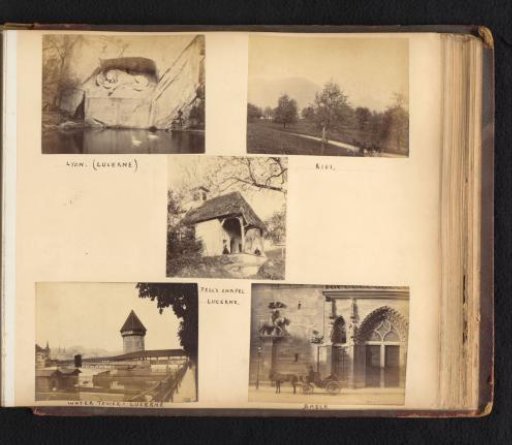 Views of various places in Switzerland