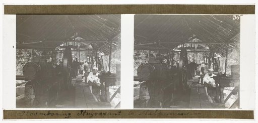 Steam drill Stuyvesant, probably in Indonesia