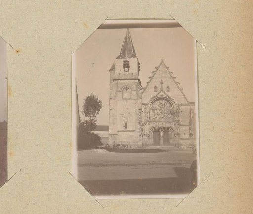 Facade of a church