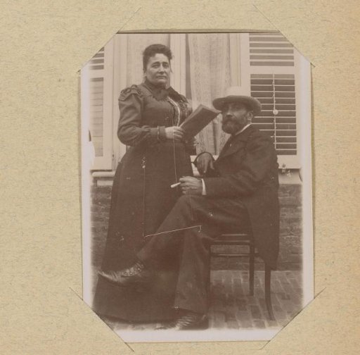 Portrait of a man and woman