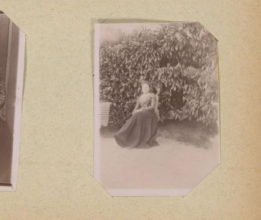 Portrait of a Woman in a Park