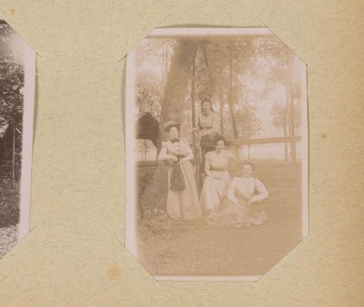 Group Portrait of Four Young Women