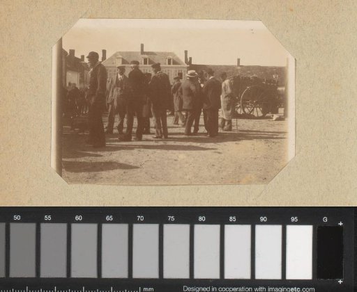 Men Talking in a Square