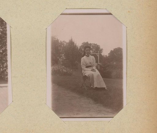 Portrait of a Woman in a Garden
