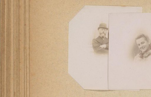 Portrait of a man with a bowler hat