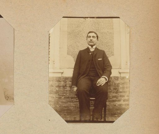 Portrait of a Seated Man with a Mustache