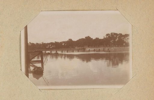 Canal with trees