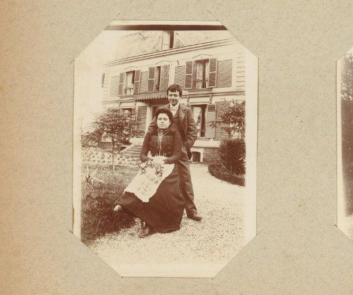 Portrait of a young man and young woman