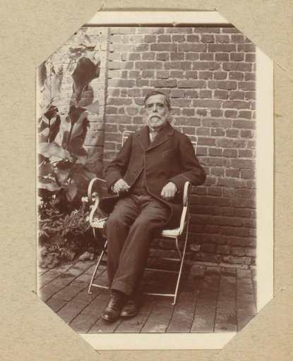 Portrait of an old man