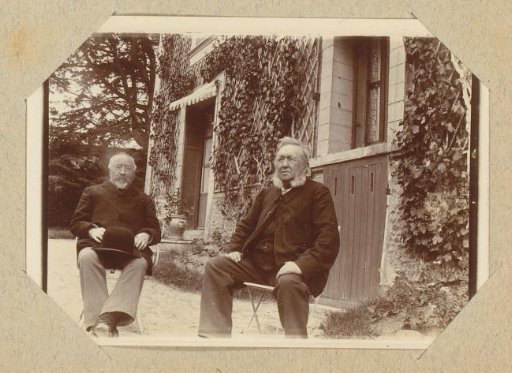 Portrait of two old men