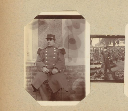 Portrait of a man in military uniform