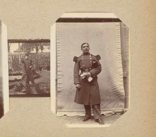 Portrait of a man in military uniform