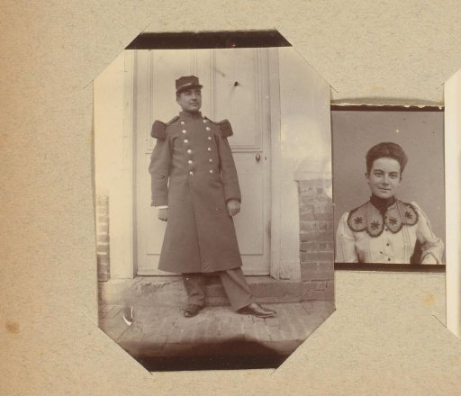 Portrait of a man in military uniform