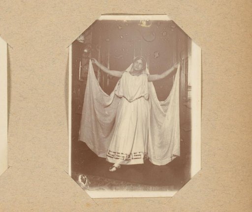 Portrait of a woman in costume