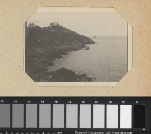 Houses on a rocky coast