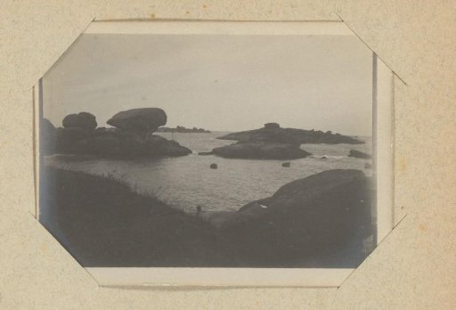 Rocky outcrops on the coast