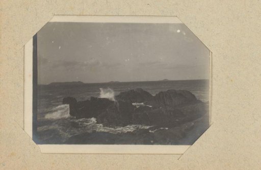 Rocks in the surf