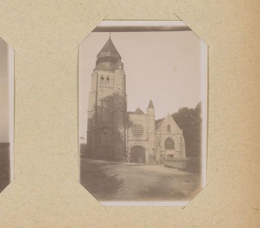 Facade of a church or abbey