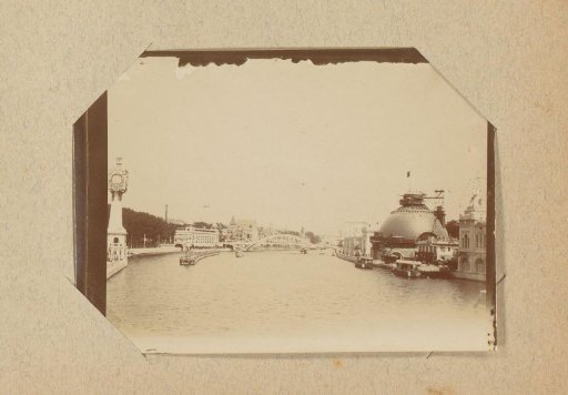Creusot Pavilion on the Seine at the 1900 World's Fair