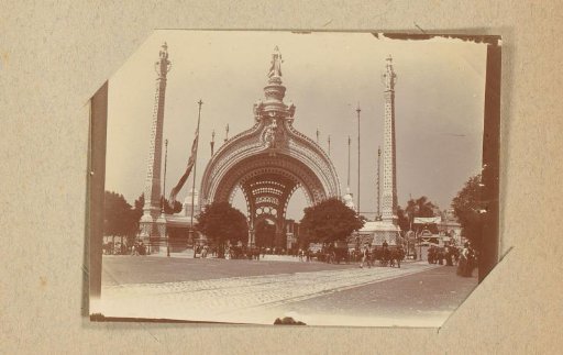 Monumental Gate at the 1900 World's Fair