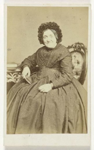 Portrait of an elderly woman