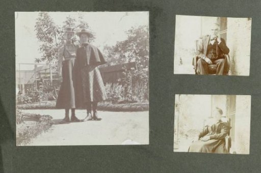 Portrait of a Man, Seated on a Veranda, United States