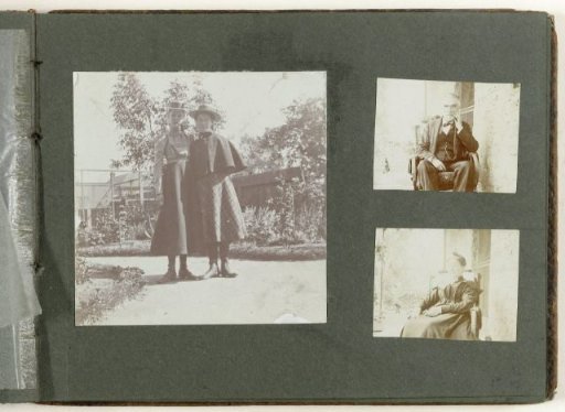 Portrait of a Woman, Seated on a Veranda, United States