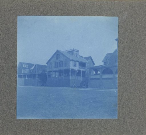 Wooden houses with verandas, United States