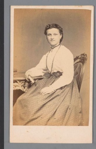 Portrait of a young woman