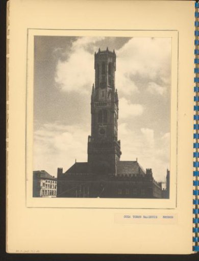 Tower of the Old Town Hall of Bruges