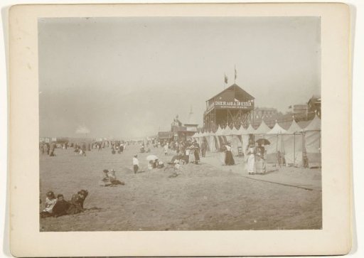 View of the beach at Scheveningen
