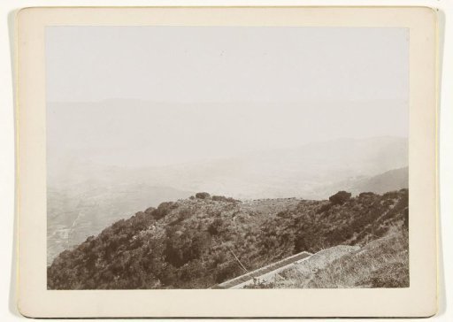 View of Ajaccio from Punta Pozzo di Borgo, Corsica, France