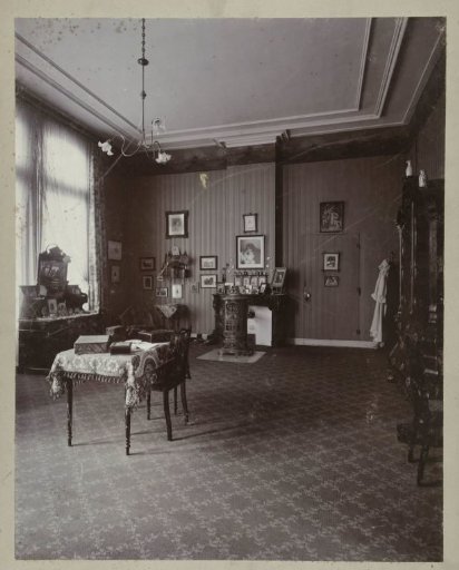 Interior of De Wildbaan, the Photographer's Residence in Driebergen