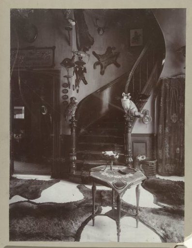 Interior of De Wildbaan, the Photographer's Residence in Driebergen