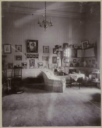 Interior of De Wildbaan, the Photographer's Residence in Driebergen