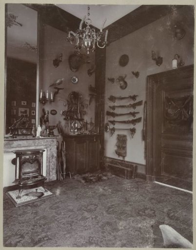 Interior of De Wildbaan, the Photographer's Residence in Driebergen